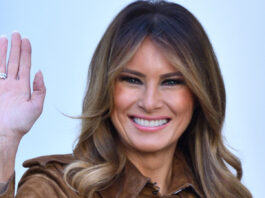 Melania Trump no Makeup