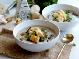 Dairy Free Cream of Mushroom Soup