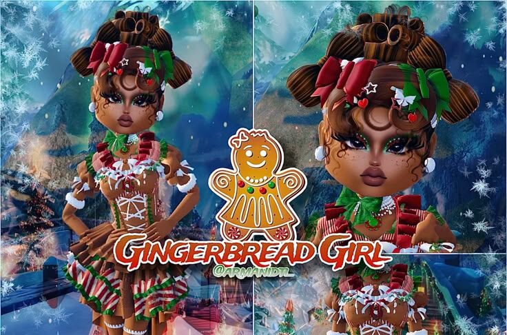 gingerbread fashion dress to impress