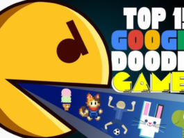 popular google doodle games